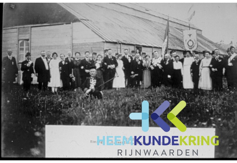 1922 Koning W.H.Neerincx en Koningin J.A.Esselink F00002794